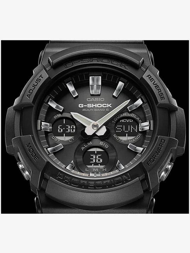 Casio Casio Men's GAW-100B-1AER G-Shock 53mm Quartz Watch in Black - 2