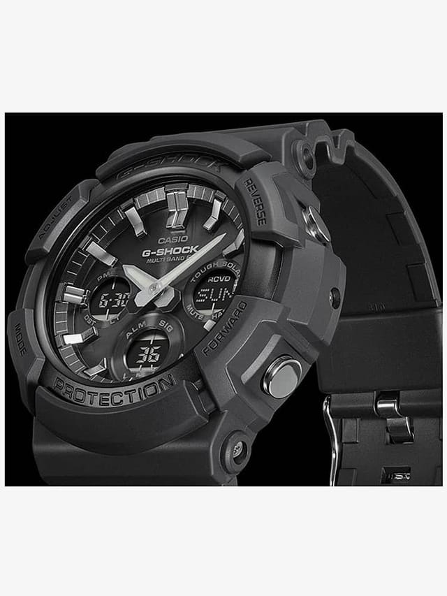 Casio Casio Men's GAW-100B-1AER G-Shock 53mm Quartz Watch in Black - 3