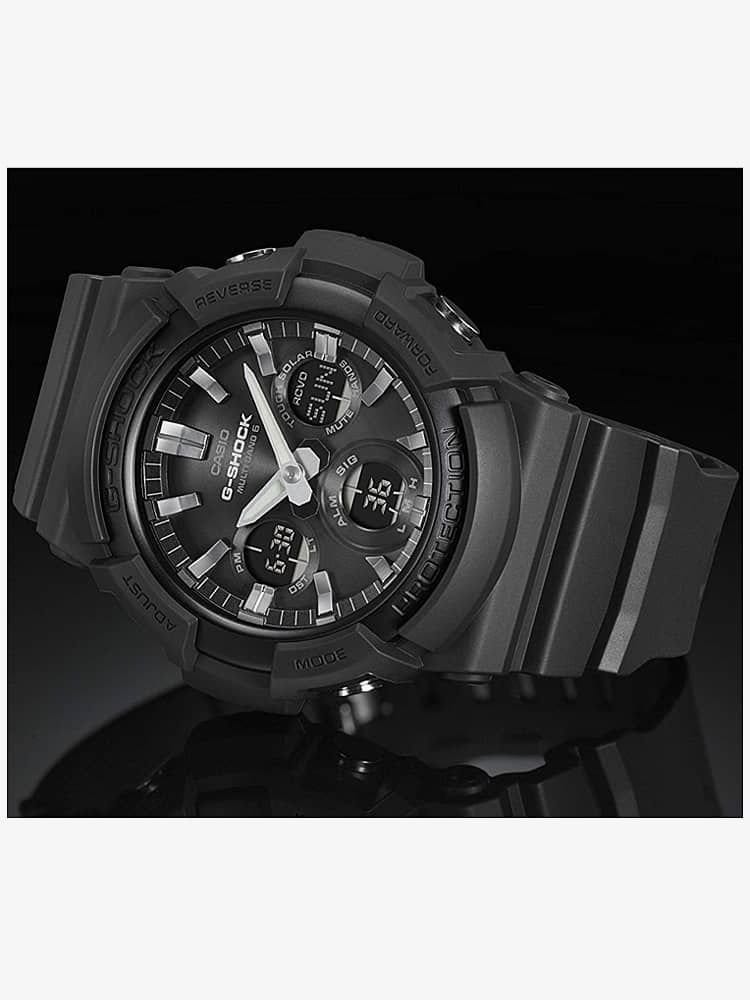 Casio Casio Men's GAW-100B-1AER G-Shock 53mm Quartz Watch in Black - 4