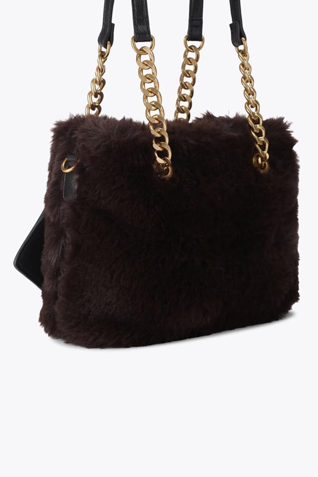 Carvela Carvela Women's 'Mini Cammie 3' Bag in Dark Brown - 3