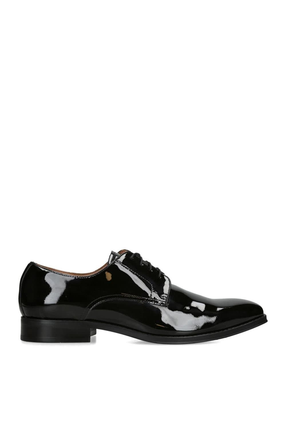 Steve Madden STEVE MADDEN Men's 'Parscal Black Patent' Patent Shoes