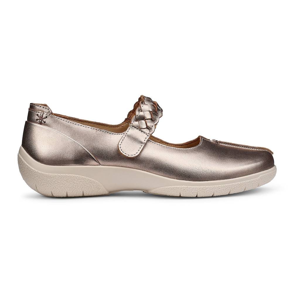 Hotter Hotter Women's Wide Fit 'Shake II' Mary Janes in Rose Gold - 3