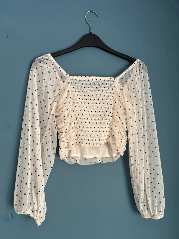 Bershka Bershka ruched top