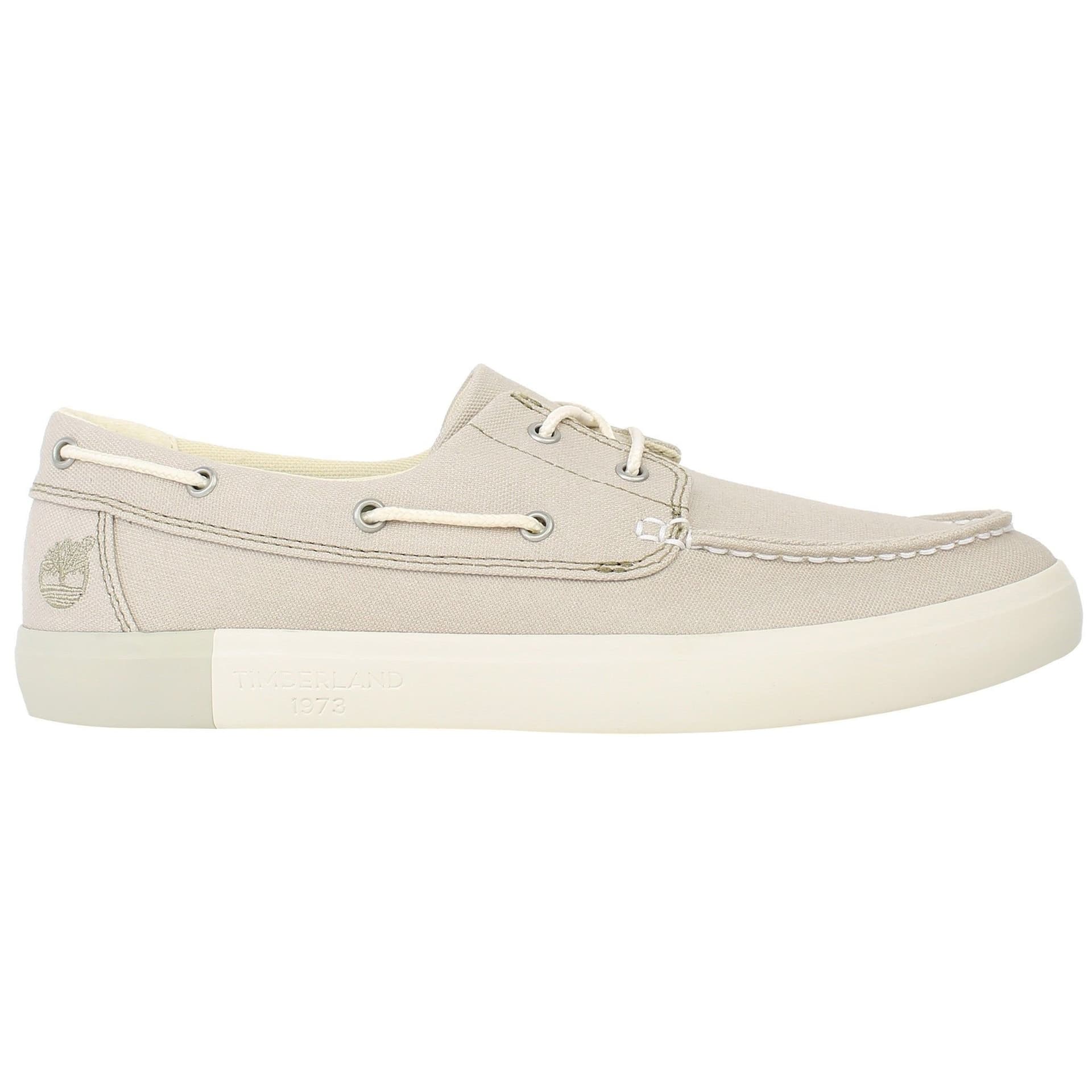 Timberland Timberland Men's Newport Bay 2 Beige Boat Shoes