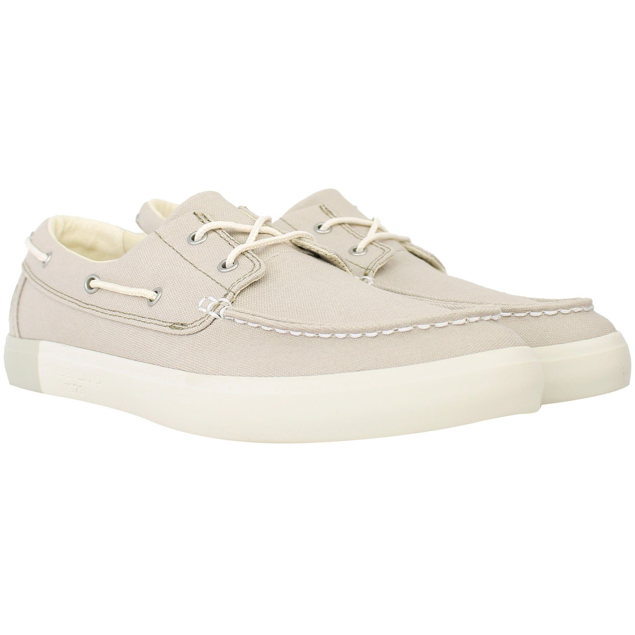 Timberland Timberland Men's Newport Bay 2 Beige Boat Shoes - 2