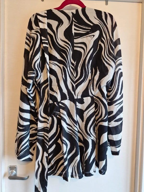 Misspap Miss pap zebra print playsuit BNWT - 1