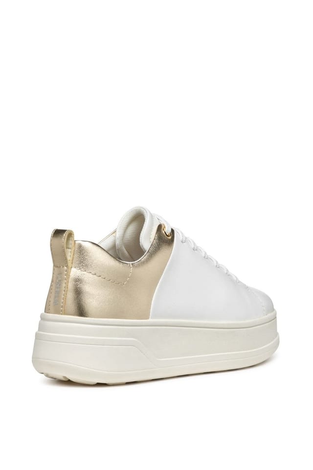 Geox Geox Women's D SPHERICA ECUB-2 SNEAKERS in White - 2