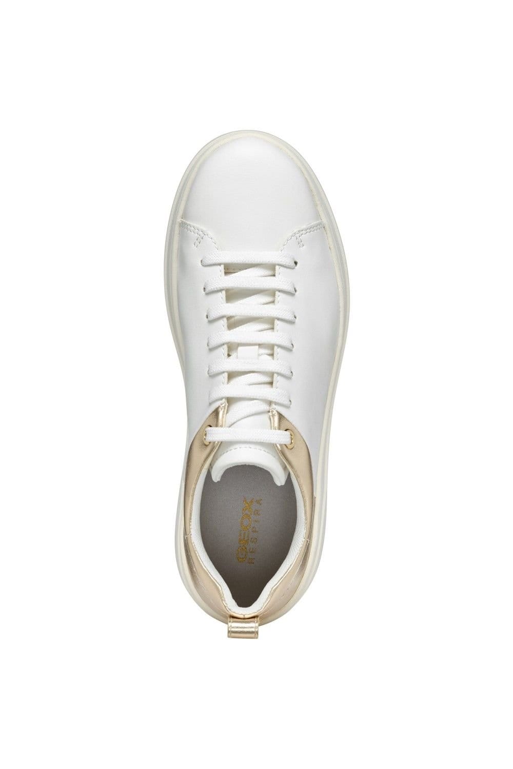 Geox Geox Women's D SPHERICA ECUB-2 SNEAKERS in White - 4