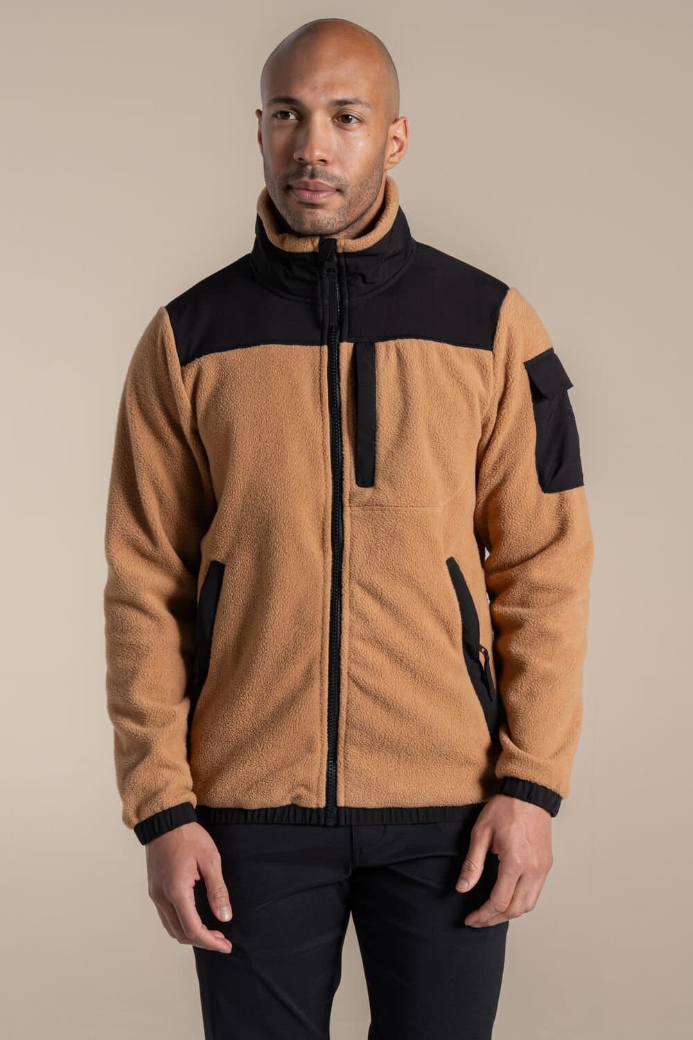 Craghoppers Craghoppers Men's Braefell Full-Zip Insulating Fleece Jacket in Dark Grey