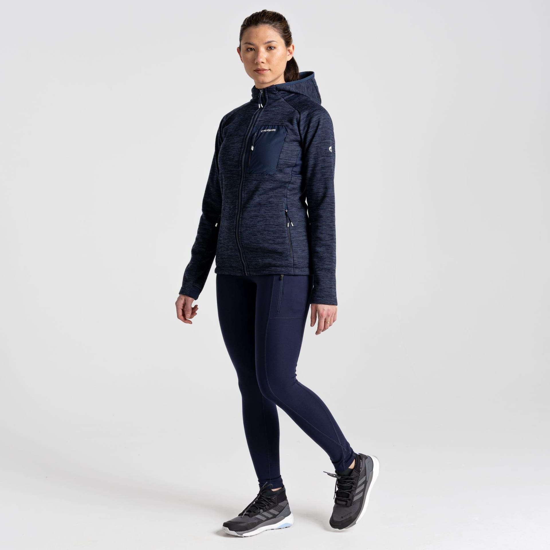 Craghoppers Craghoppers Women's Kiwi Pro Water Repellent Leggings in Navy - 4