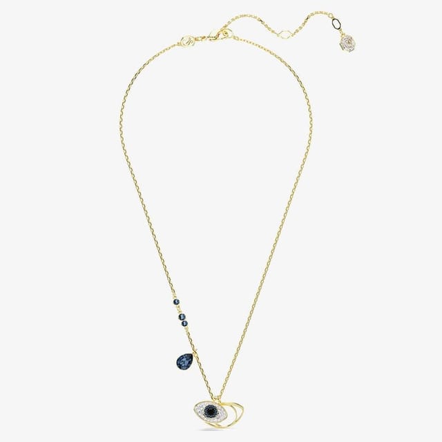 Swarovski Swarovski Women's Symbolica Gold Tone Plated Evil Eye Necklace 5692178 - 2