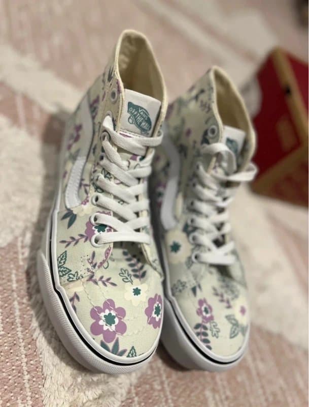 Vans Vans Stackform high top floral trainers Brand New