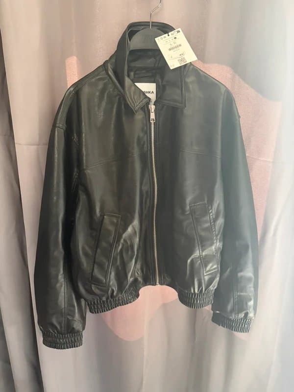 Bershka Berskha leather jacket