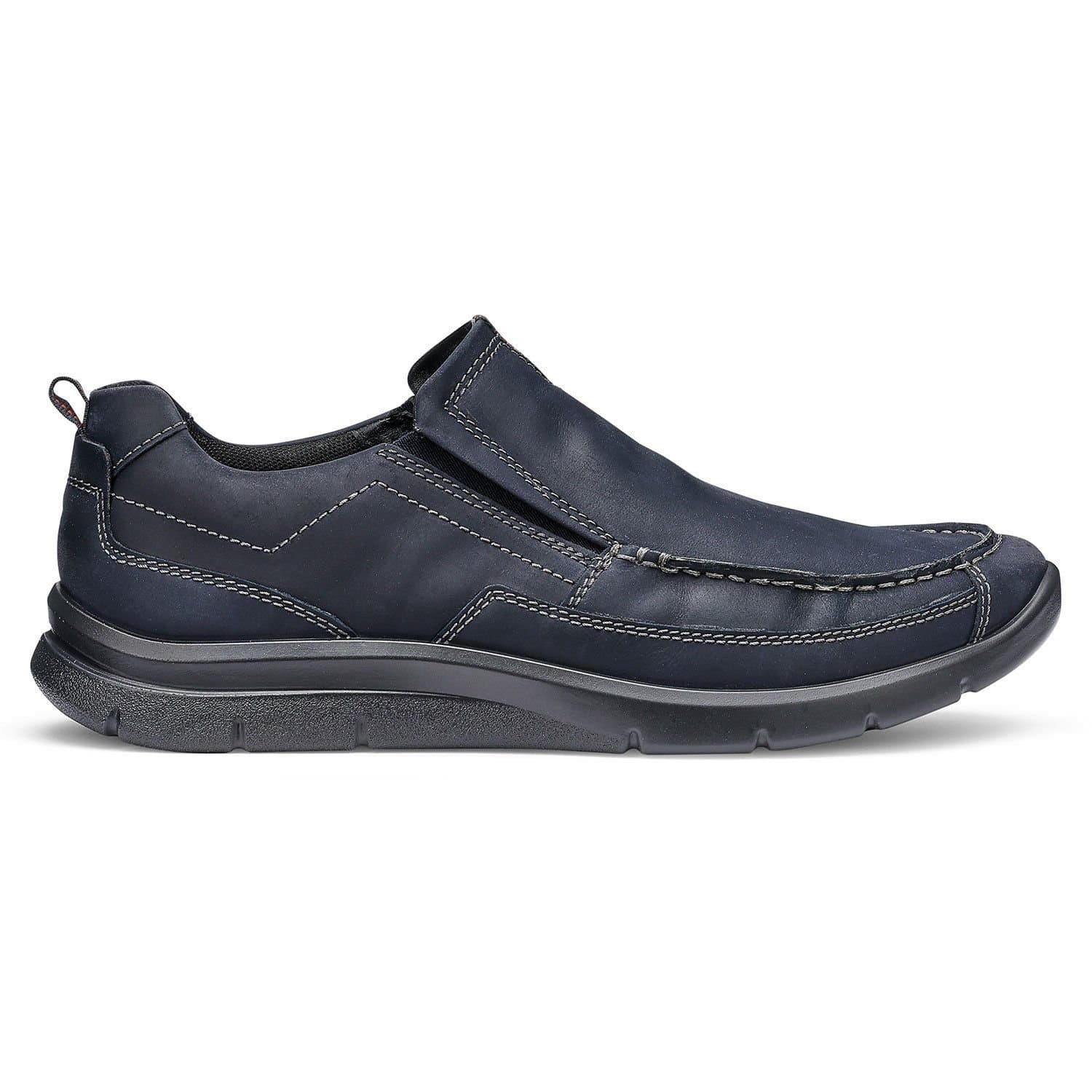 Hotter Hotter Men's 'Boost' Dual Fit Slip-On Shoes in Navy