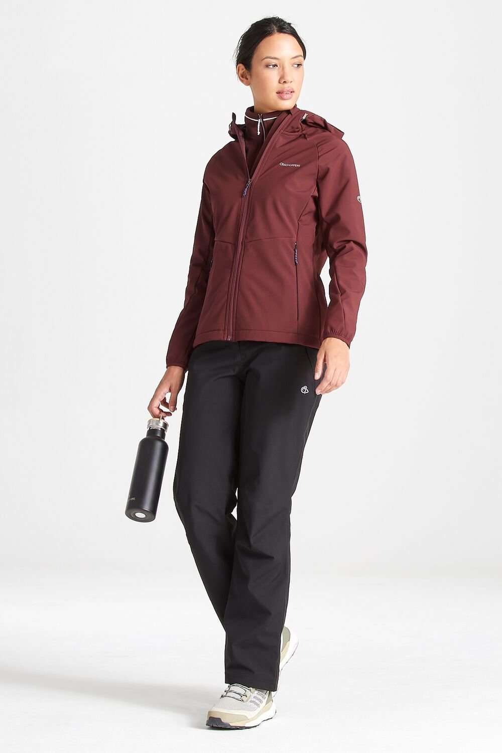 Craghoppers Craghoppers Women's Airedale II Waterproof Trousers in Black - 3