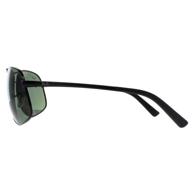 Ray-Ban Ray-Ban Men's Aviator Polished Black G-15 Green Polarized RB3387 - 3