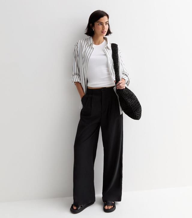 New Look Women's White Ribbed Racer Vest New Look - 3