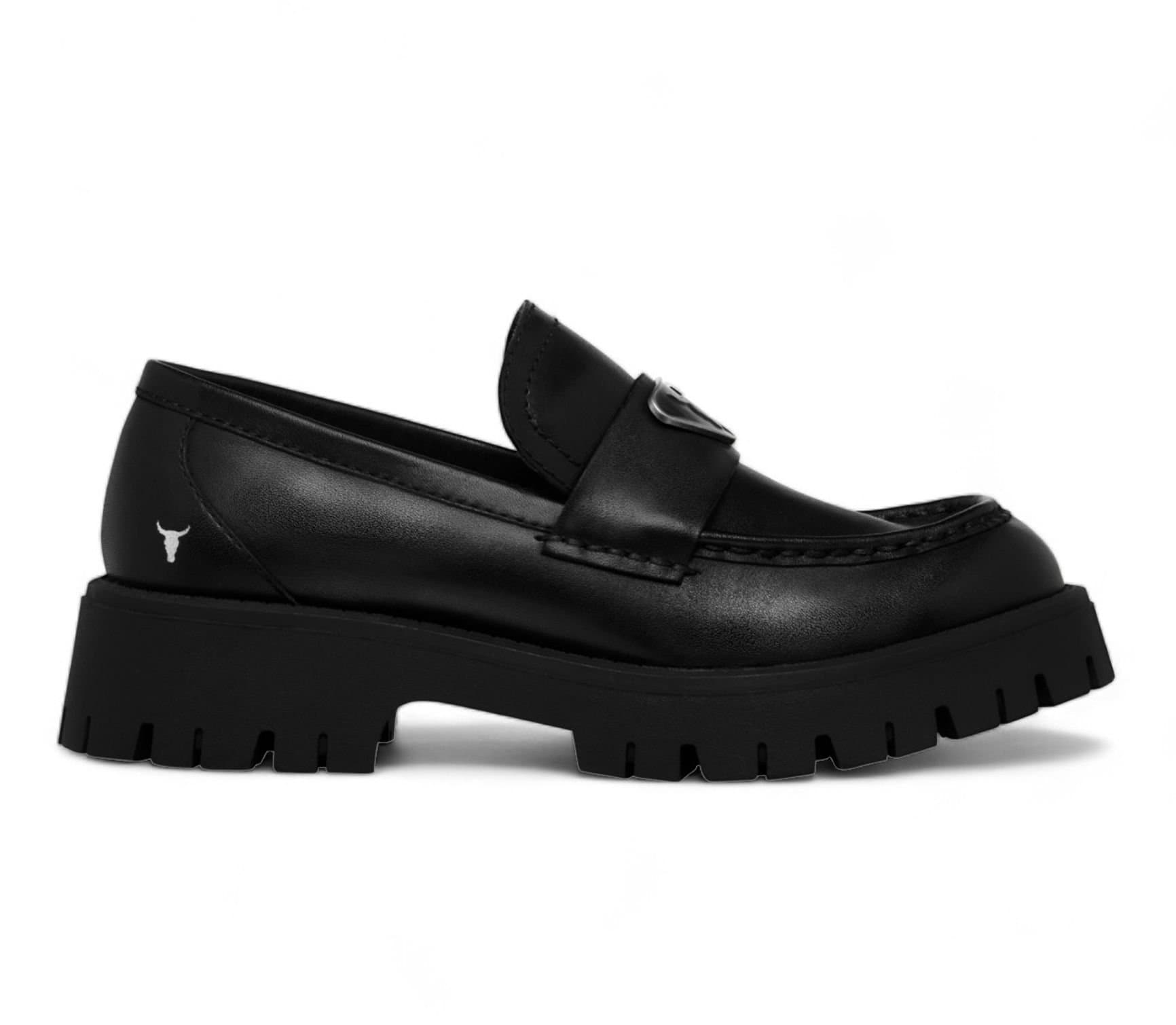 Windsor Smith Windsor Smith Black Leather Chunky Loafers