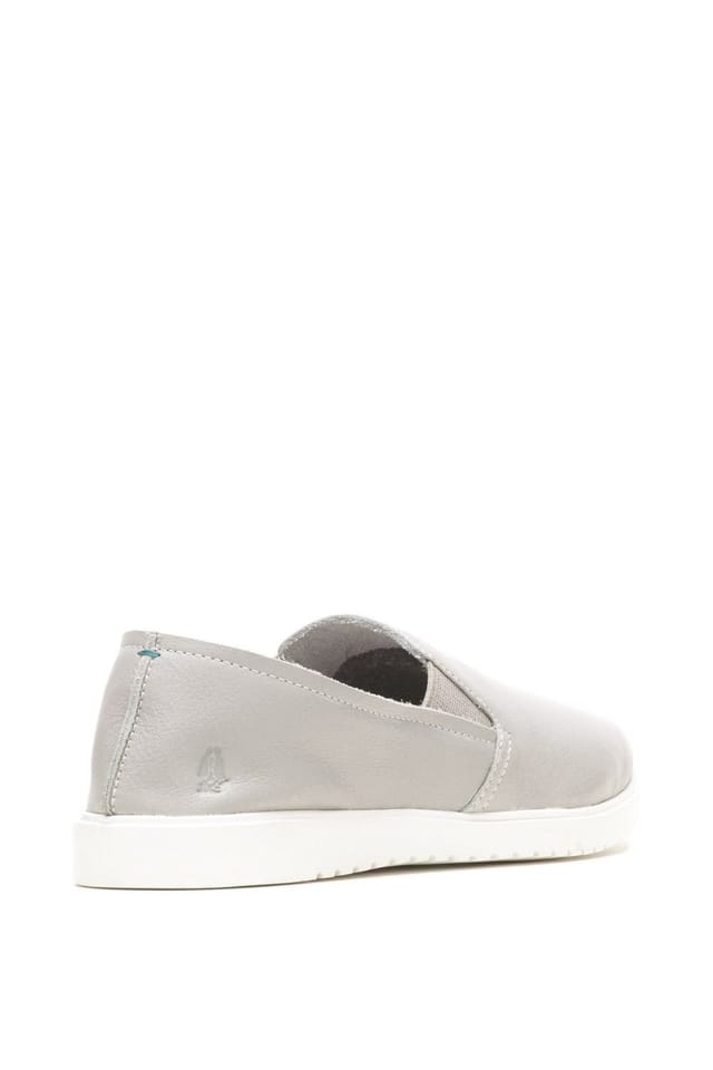 Hush Puppies Hush Puppies Women's 'Everyday' Smooth Leather Slip On Shoes in Grey - 2