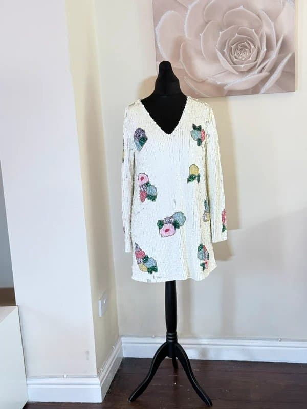 River Island river Island special occasions evening sequin dress RRP £120