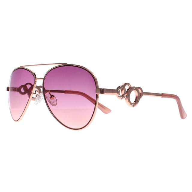 Guess Guess Women's Aviator Rose Gold Pink Gradient GF0365 - 2