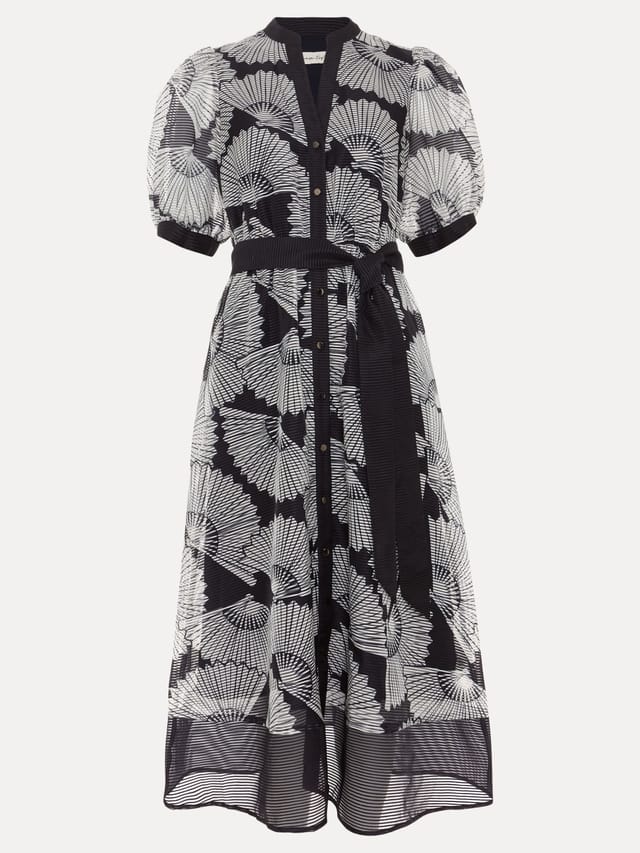 Phase Eight Phase Eight Women's Skylar Midi Dress in Dark Navy - 2