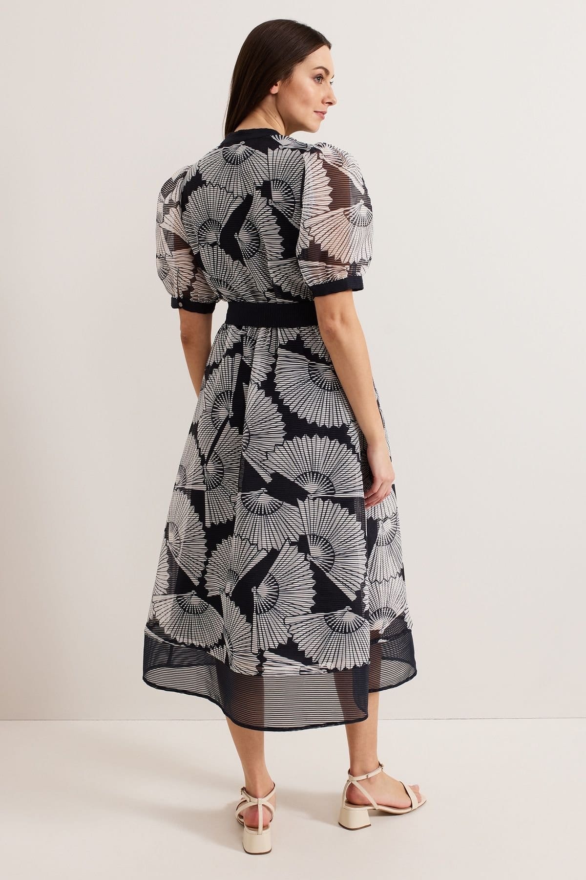 Phase Eight Phase Eight Women's Skylar Midi Dress in Dark Navy - 4