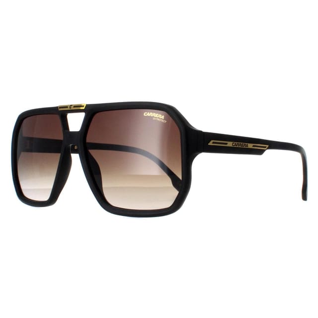 Carrera Carrera Men's Square Matte Black Black Brown Green Anti Reflex Victory C 01/S - 2