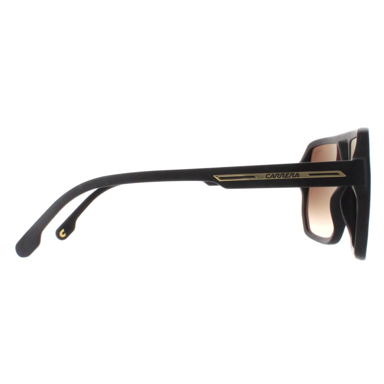 Carrera Carrera Men's Square Matte Black Black Brown Green Anti Reflex Victory C 01/S - 4