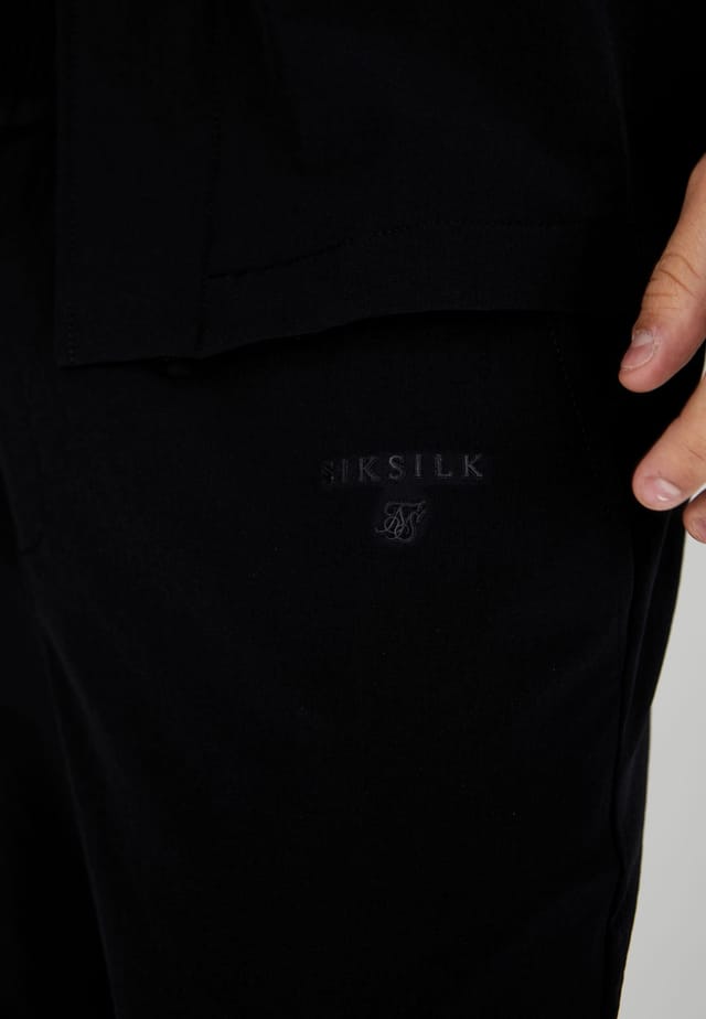 SikSilk SikSilk Men's Cargo Pant in Black - 2