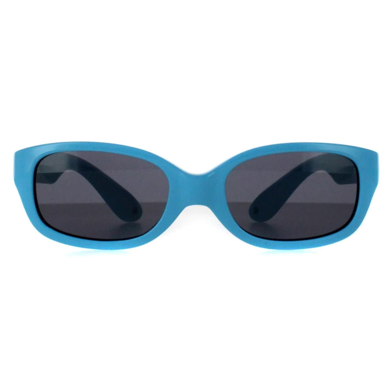SMARTY SMARTY Men's Rectangle Baby Blue Grey X2055 Sunglasses