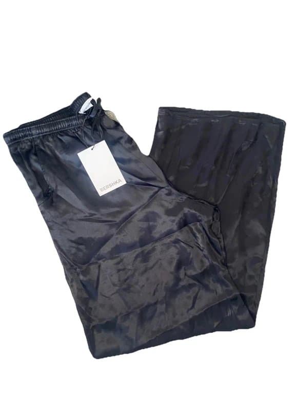 Bershka Bershka faux silk wide leg bottoms  size M  brand new with tags