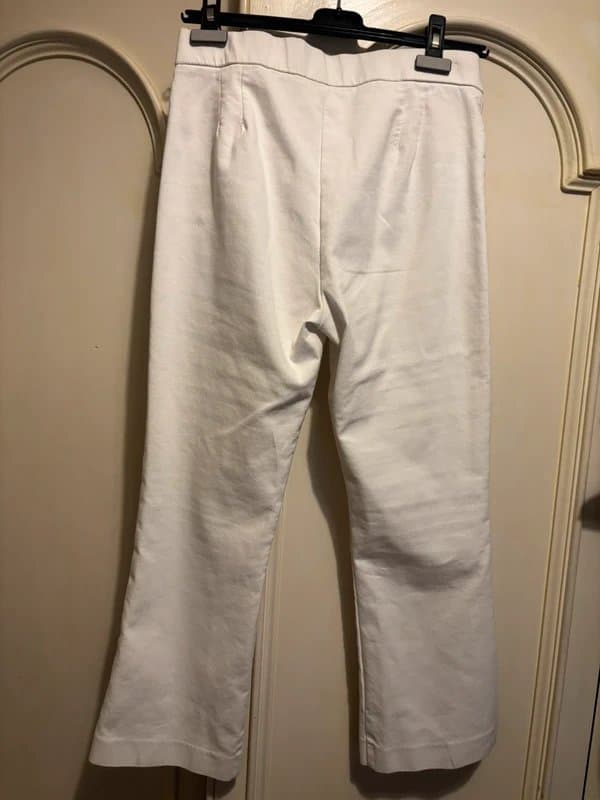 Zara Zara white flared trousers