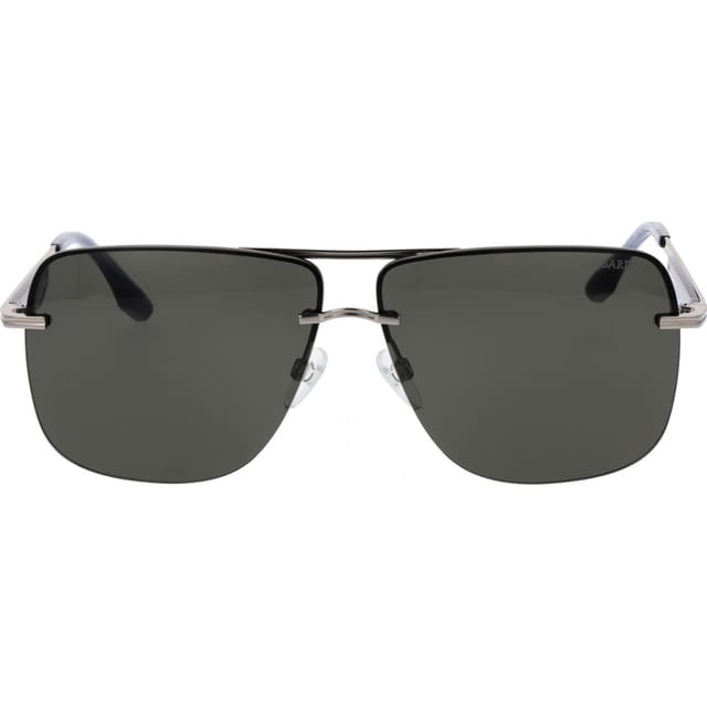 Trussardi Trussardi Men's TSM3001 64T02 Square/Rectangle Sunglasses in Silver - 2