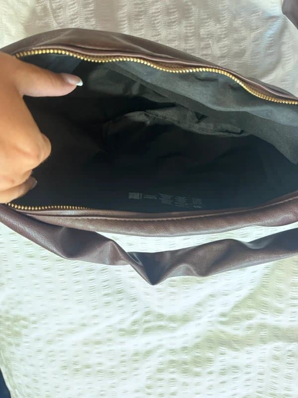 ASOS Brown Leather Shoulder Bag
