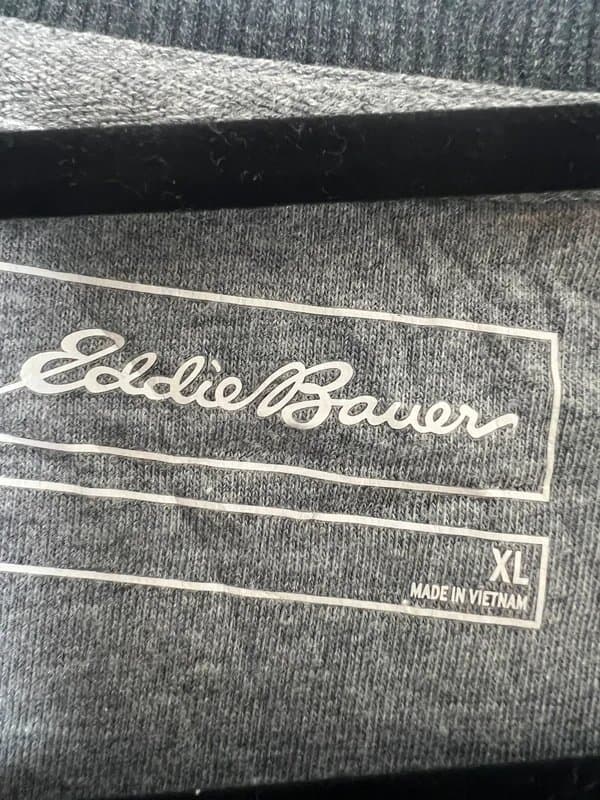 Eddie Bauer eddie bauer extra large grey long sleeve jumper