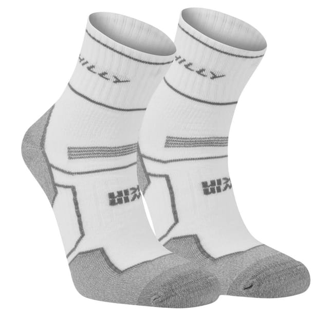 Hilly Hilly Men's Twin Skin Socks in White - 2
