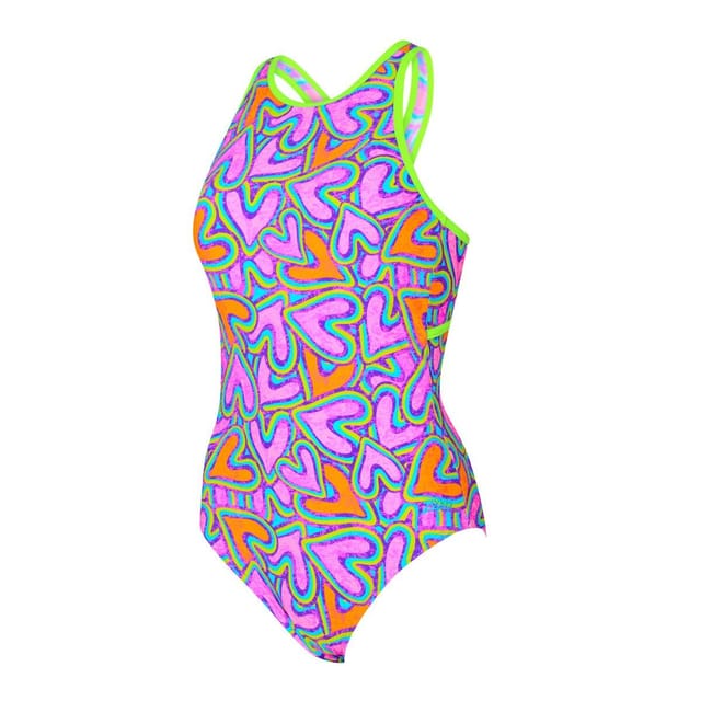 Zoggs Zoggs Women's Joyfull Crossback One Piece Swimsuit in Pink - 2