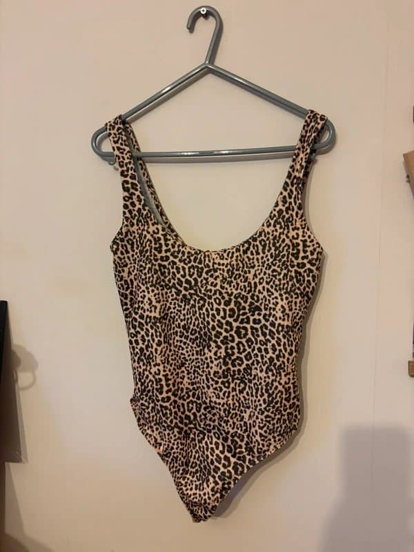 Bershka Leopard print bodysuit