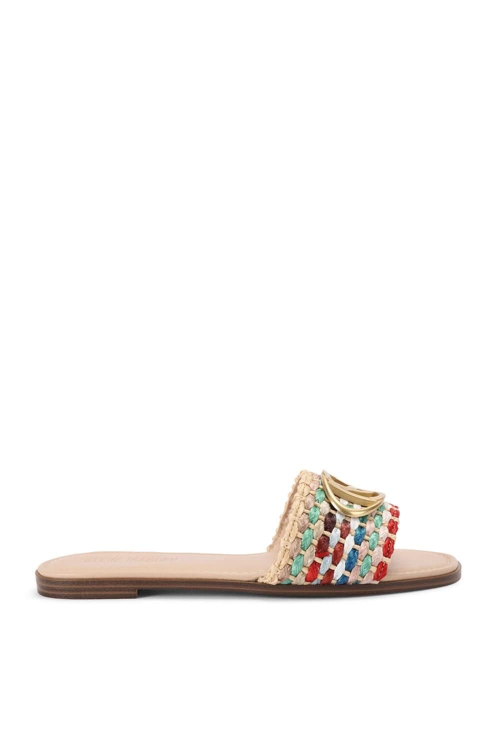 Steve Madden STEVE MADDEN Women's 'Kora Multi Raffia' Sandals