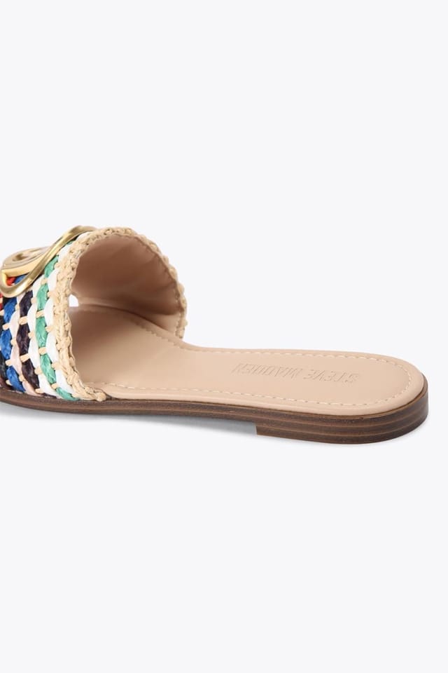 Steve Madden STEVE MADDEN Women's 'Kora Multi Raffia' Sandals - 3