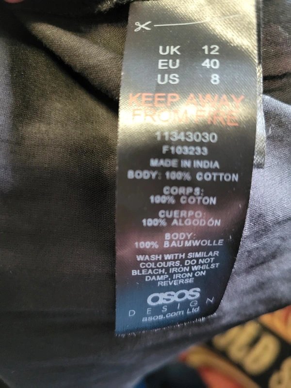 ASOS Asos beach playsuit size 14/16 - 1