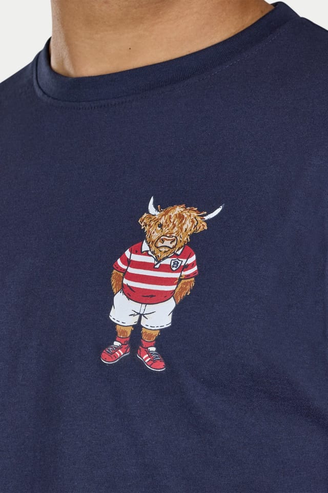 raging bull Raging Bull Men's Bully Boy T-Shirt in Navy - 3