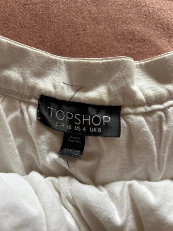 Topshop Topshop tulle midi skirt