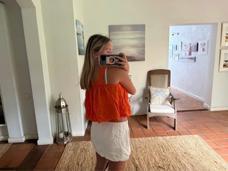 ASOS Orange cami top