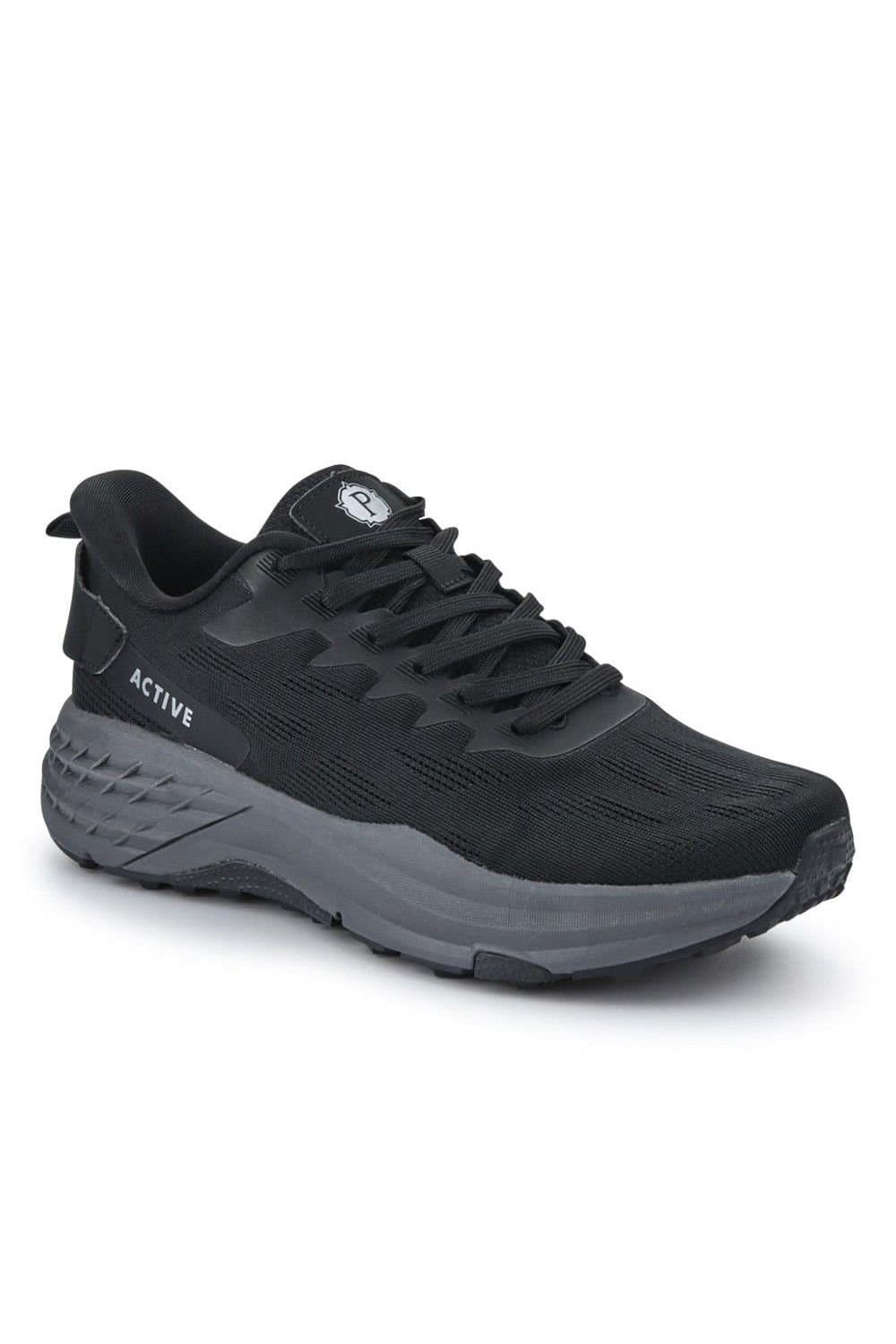 Pavers Pavers Men's Black Memory Foam Trainers