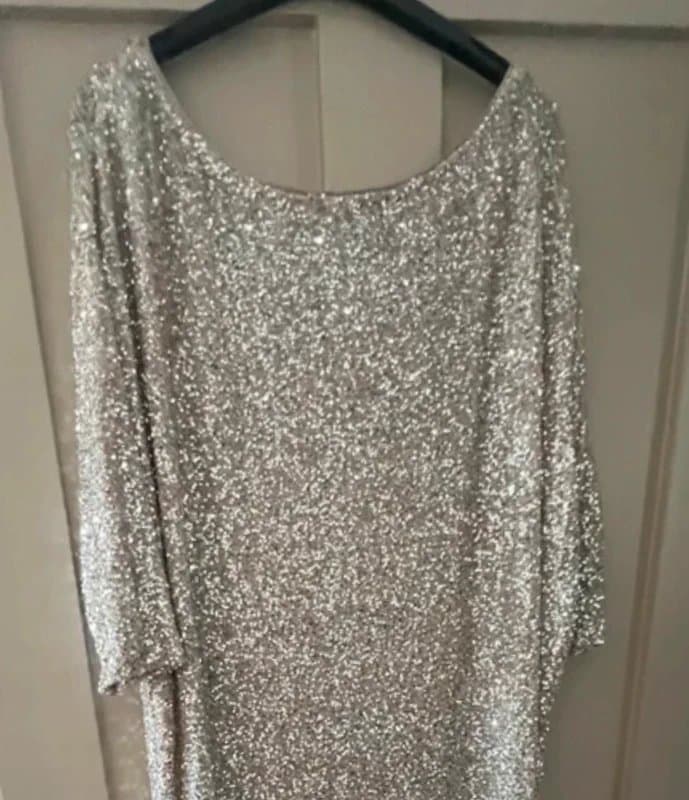 Never Fully Dressed Never Fully Dressed Sequins Gem Dress Size L/XL