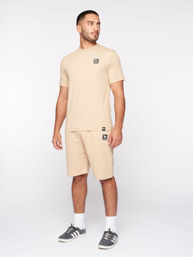 One True Saxon One True Saxon Men's Dexon Shorts in Stone - 2