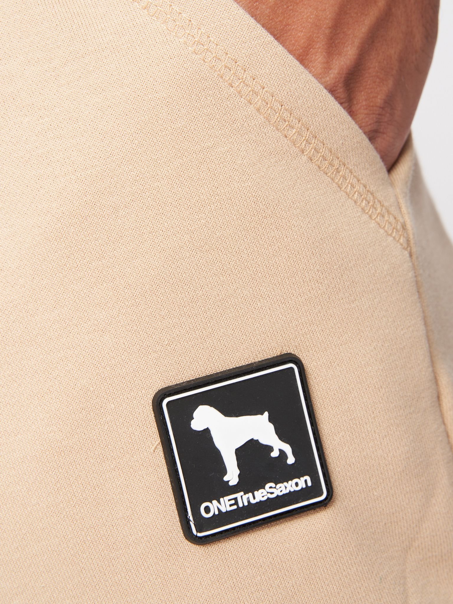 One True Saxon One True Saxon Men's Dexon Shorts in Stone - 4