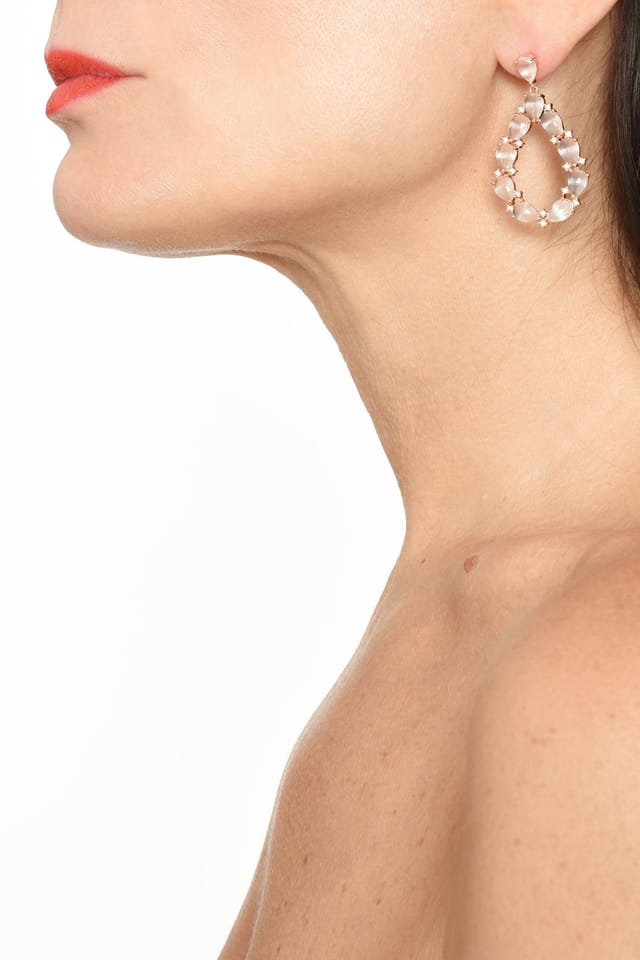 Addicted 2 Addicted 2 Women's Tacita White Dangle Earrings - 2